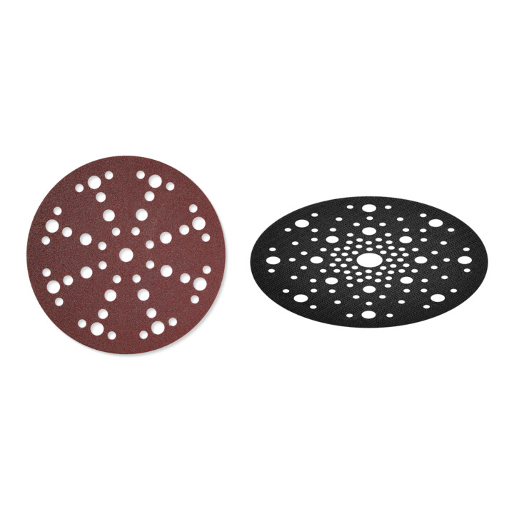 Set Schleifscheiben STF D150/48 P80 RU2/50 + Protection Pad PP-STF D150 /2