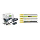 Set Festool Akku-Pendelstichsäge PSC 420 HPC 4,0 EBI-Plus CARVEX + Stichsägeblatt-set STS-Sort/25 W-1