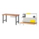 Set STIER Werkbank Premium mit 1 Schublade BxTxH 1500x700x840mm +...