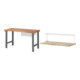 Set STIER Werkbank Premium mit 1 Schublade BxTxH 1500x700x840mm + Ablage zur...