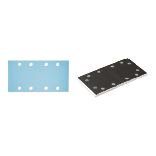 Set Festool Schleifstreifen STF 93X178 P80 GR/50 Granat + Schleifschuh StickFix SSH-STF-93x175/8