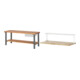 Set STIER Werkbank Premium mit 1 Schublade und Ablageboden BxTxH...