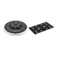Set Festool Schleifteller ST-STF D150/MJ2-M8-W-HT FUSION-TEC + Protection Pad PP-STF 80x133 /2-1