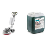 Set Kärcher Einscheibenmaschine BDS 43/ Orbital C Spray + Universalreiniger, tensidfrei RM 770