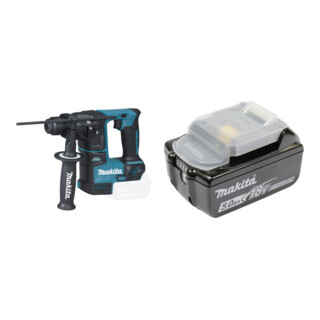 Set Makita Akku-Bohrhammer DHR171Z Solo-Version + Makita Akku 18,0 V 5,0 Ah Li-Ion BL1850B
