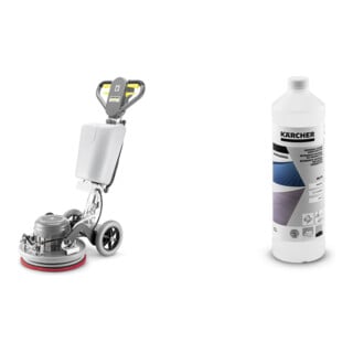 Set Kärcher Einscheibenmaschine BDS 43/150 C Classic + FloorPro Intensiv-Grundreiniger Extra RM 752, 10 l