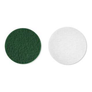 Set Festool Schleifvlies STF D125 green VL/10 grün + Poliervlies STF D125 white VL/10