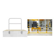 Set Schake Abweisebügel Ø48mm Breite: 1200mm, Höhe: 1200 mm + BefestigungsschraubensatzTyp 1
