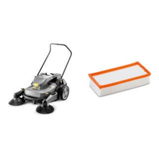 Set Nass- u.Trockensauger NT 30/1 Tact Te Adv L 1380 W 4440l/min 254mbar 30l KÄRCHER + Vliesfiltertüten  3-lagig     5 St.  30L
