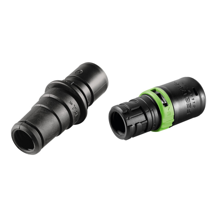 Set Festool Schlauchmuffe DC-D 36/27-AS + Festool Anschlussmuffe D 27 DM-AS/CT
