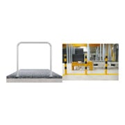 Set Schake Abweisebügel aus Stahlrohr Ø 48 x 2,5 mm + BefestigungsschraubensatzTyp 1