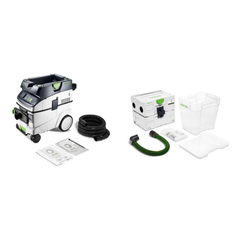 Set Festool Absaugmobil CLEANTEC CTM 36 EI AC-LHS + CT Vorabscheider CT-VA-20
