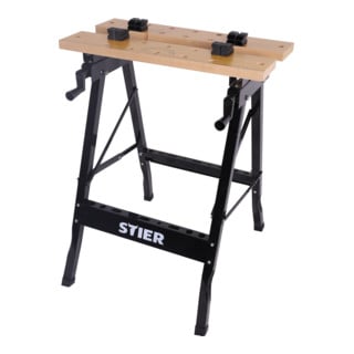 Set STIER Werk- und Spanntisch klappbar 100kg