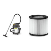 Set Kärcher Nass-Trockensauger NT 70/3 + Papierfiltertüten 2-lagig 5 St. NT 65/2 Eco
