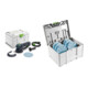 Set Getriebe-Exzenterschleifer RO 150 FEQ-Plus ROTEX + Schleifmittel-Systainer³ SYS-STF D150 GR-Set Granat-1