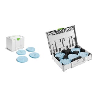 Set Festool Systainer³ abrasifs Granat SYS-STF D225 GR-Set + Festool Systainer³ abrasifs SYS-STF D125 GR-Set Granat