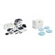 Set Langhalsschleifer- und Sauger-Set PLANEX LHS 2 225 EQI/CTM 36-Set + Schleifmittel-Systainer³ Granat SYS-STF D225 GR-Set-1