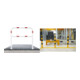 Set Schake Abweisebügel aus Stahlrohr Ø 48 x 2,5 mm Breite: 1500 mm, Höhe:...-1