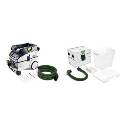 Set Festool Absaugmobil CLEANTEC CTL 26 EI AC-RENOFIX + CT Vorabscheider CT-VA-20