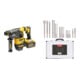 Set DeWalt Flexvolt Akku-Kombihammer SDS-plus, 54V DCH333X2-QW + Stier SDS-Plus Bohrer & Meißelsatz, 17-teilig