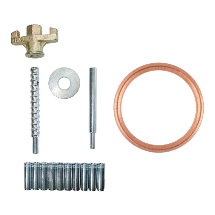 Set Eibenstock Befestigungsset Beton/Gestein + Kupferring 1¼
