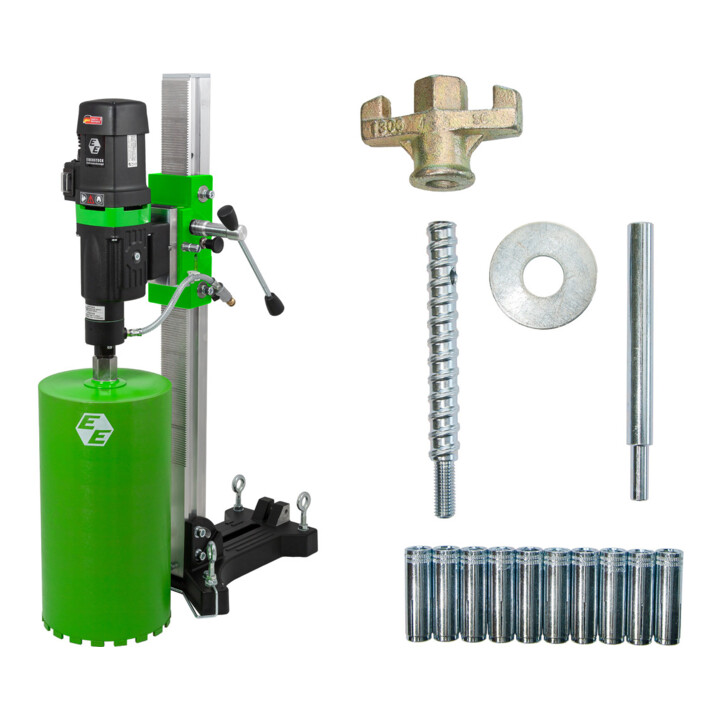 Set Eibenstock DBE 250 R Bohrsystem + Befestigungsset Beton/Gestein