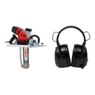 Set Mafell Zimmerei-Kettens ge ZSX Ec / 400 HM + Kapselgeh rschutz SGR-40 FM Radio Bluetooth 800 mAh