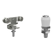 Set MEA Doppelrolle Nr.1 + MEA Bodenfuehrungsrolle Nr. 19 Nylon lose