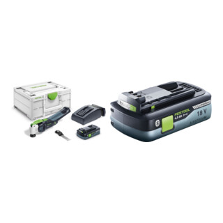 Set Akku-Oszillierer OSC 18 HPC 4,0 EI-Plus VECTURO + HighPower Akkupack BP 18 Li 4,0 HPC-ASI