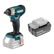 Set Makita Akku-Schlagschrauber 18,0 V DTW181Z + Makita Akku 18,0 V 5,0 Ah Li-Ion BL1850B