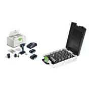 Set Akku-Bohrschrauber TXS 18 C 3,0-Set + Bitkassette BIT/BH-SORT/31x