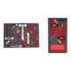 Set STIER Ensemble d’outils universels 18 pièces en mousse souple (EVA) + STIER Jeu de tournevis d’angle 6 pans/TX 16 pièces en mousse souple (EVA)-1
