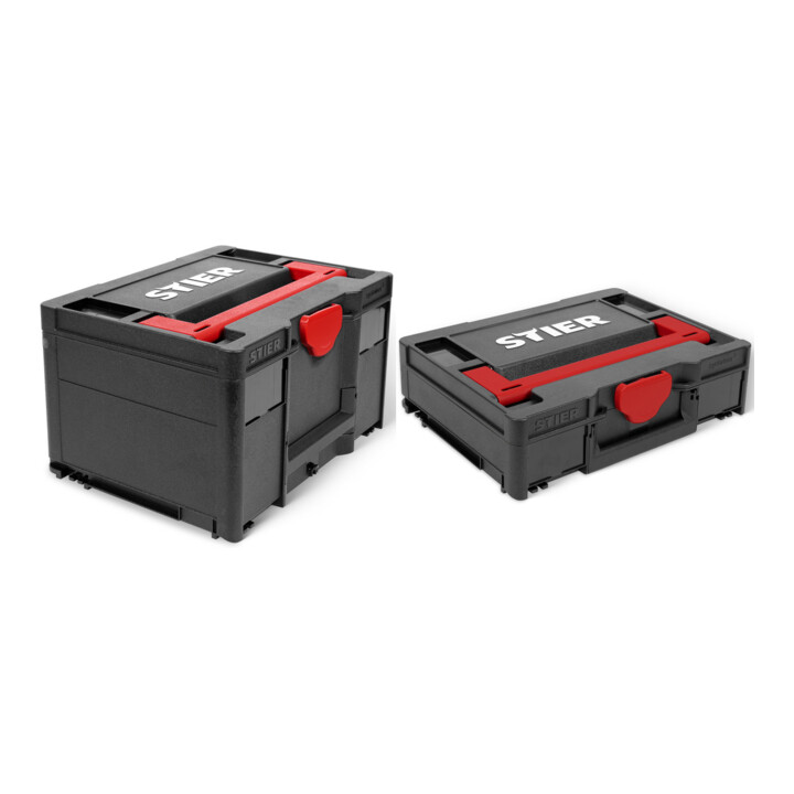 Set STIER Systainer³ III Black + Systainer³ I Black