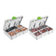 Set Festool Wago Klemmen-Set SYS3 S 76-WAGO-Set + Festool Dübel-Set SYS3 S 76-DBL-Set-1