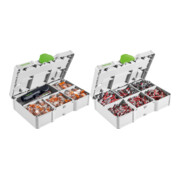 Set Festool Wago Klemmen-Set SYS3 S 76-WAGO-Set + Festool Dübel-Set SYS3 S 76-DBL-Set