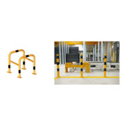 Set Schake Abweisebügel aus Stahlrohr Ø 60 x 2,5 mm + BefestigungsschraubensatzTyp 1