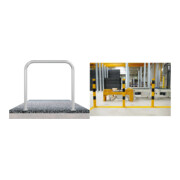 Set Schake Abweisebügel aus Stahlrohr Ø 60 x 2,5 mm + BefestigungsschraubensatzTyp 1