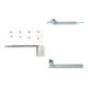 Set Schake Drehbare Wegesperre + selbsteinrastender Verriegelung 2,50m + Dreikantschl ssel M 12, Standard + Grauguss-Univ.-Schl ssel z.Absperrpf. m.Feuerw.-V.