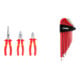 Set STIER Jeu de pinces VDE 3 pièces + STIER Jeu de tournevis d’angle 6 pans 1,5 - 10 mm 9 pièces-1