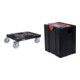 Set STIER Systainer-Rollbrett RB Black +Systainer V T-LOC Black-1