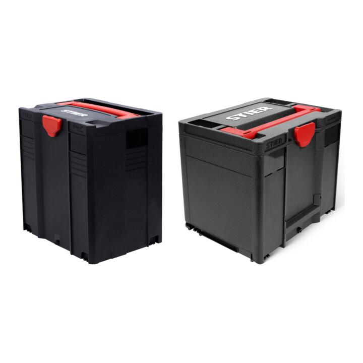 Set STIER Systainer V T-LOC Black + Systainer³ IV Black