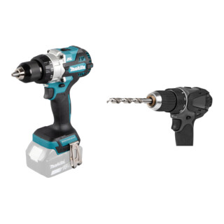 Set Makita Akku-Bohrschrauber 18V DDF486Z + STIER Spiralbohrer-Set HSS-G 25-tlg.