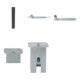 Set Schake Absperrpoller + Dreikantschl ssel M 12 + Schake Abdeckkappe Art.Nr.470.20 + Schake Abdeckkappe Art.Nr.470.21