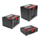 Set STIER Systainer³ III Black + Systainer³ IV Black + Systainer³ I Black