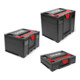 Set STIER Systainer³ III Black + Systainer³ IV Black + Systainer³ I Black-1