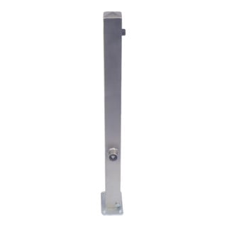 Set Schake Sperrpfosten aus Edelstahl Typ 4070P, ortsfest-, 70x70mm, zum...