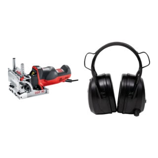 Set Mafell DuoDübler DDF 40 MaxiMAX im T-MAX + STIER Kapselgehörschutz SGR-40 FM Radio Bluetooth 800 mAh