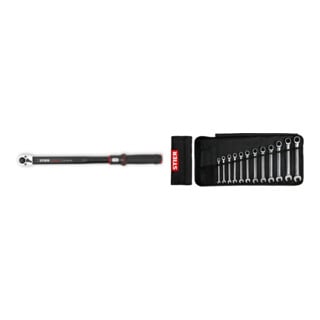 Set STIER Aktions-Drehmomentschl ssel Premium + Stier Maul-Ringratschenschl sselsatz