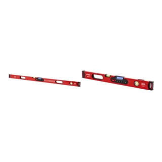 Set STIER Digitale Wasserwaage SDW-1200 120cm+Digitale Wasserwaage SDW-600 60cm