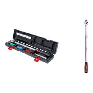 Set STIER Drehmomentschl ssel mit Umschaltknarre 1/2" + STIER Teleskop-Umschaltknarre 1/2 Zoll